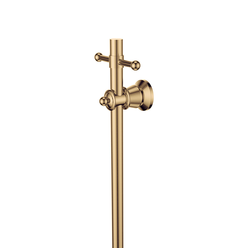Lillian Vertical Heated Towel Rail, 93 x 1000mm - Urban Brass