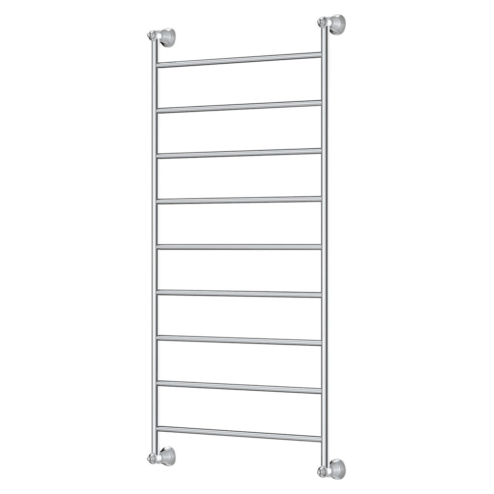 Lillian Heated Towel Rail, 600 x 1200mm - Chrome