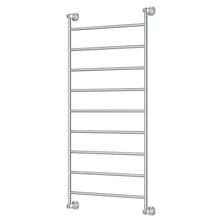 Lillian Heated Towel Rail, 600 x 1200mm - Chrome