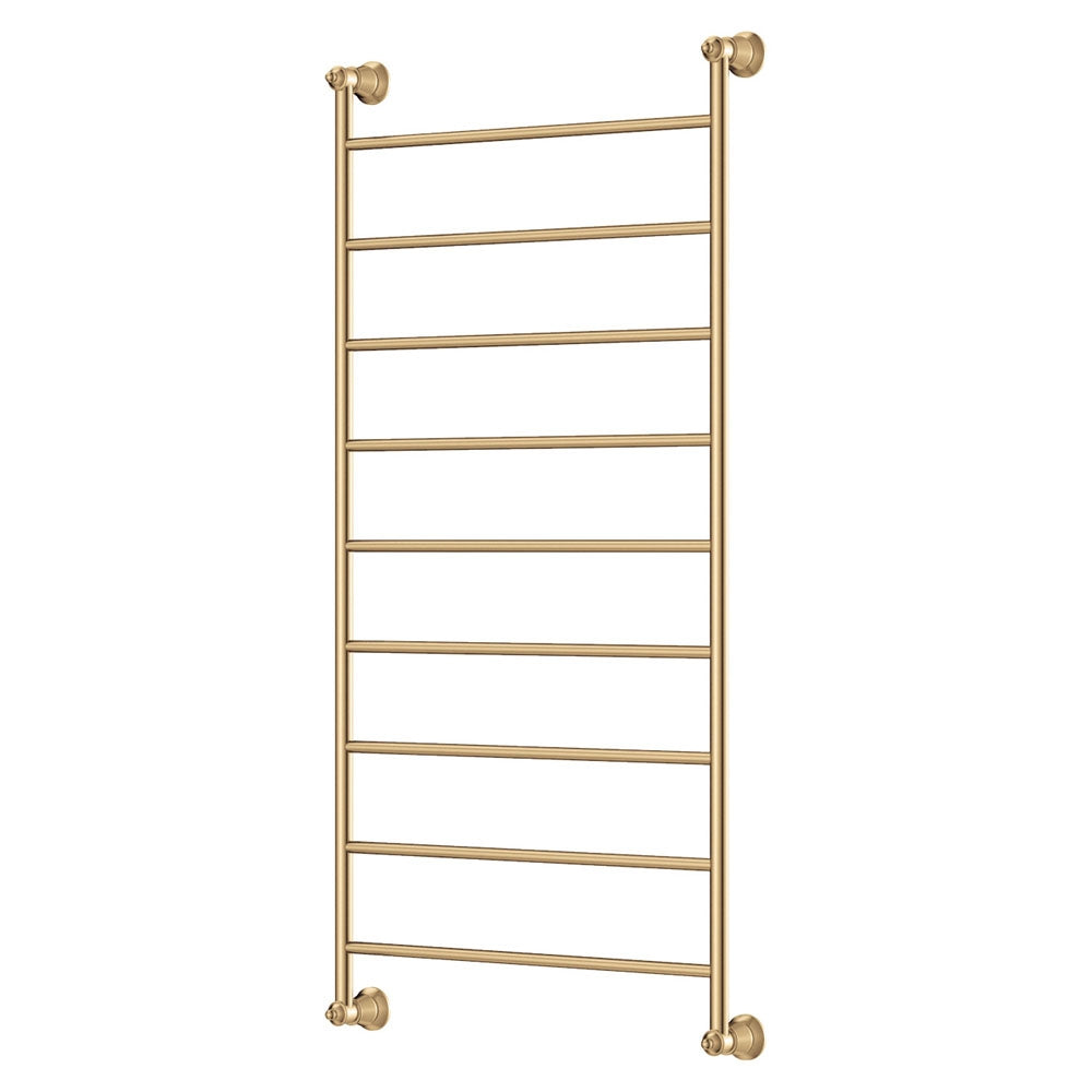 Lillian Heated Towel Rail, 600 x 1200mm - Urban Brass