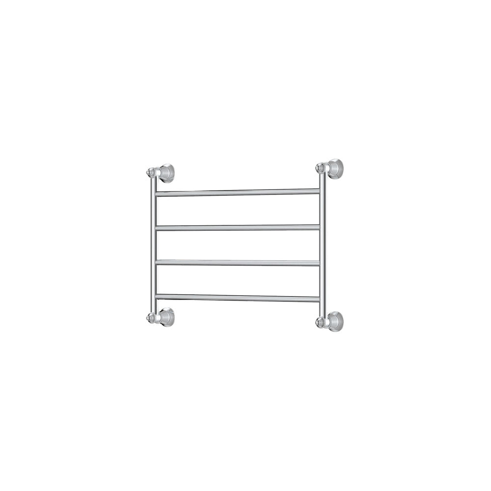 Lillian Heated Towel Rail, 600 x 450mm - Chrome