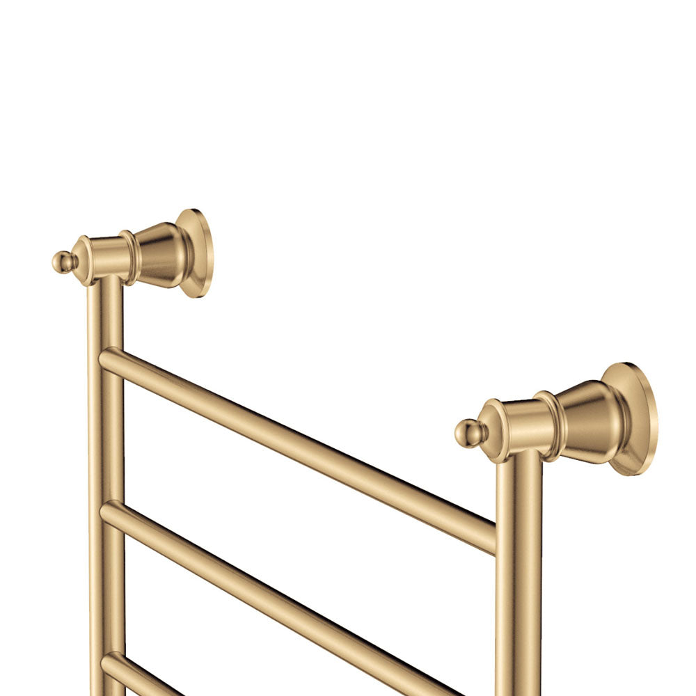 Lillian Heated Towel Rail, 600 x 450mm - Urban Brass