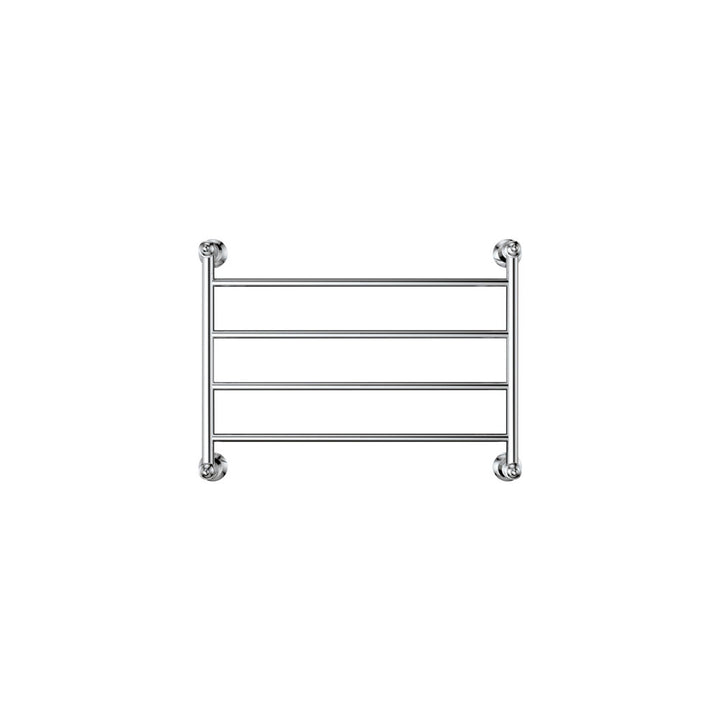 Lillian Heated Towel Rail, 600 x 450mm - Chrome