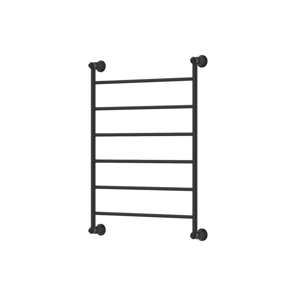 Lillian Heated Towel Rail, 600 x 800mm - Matte Black