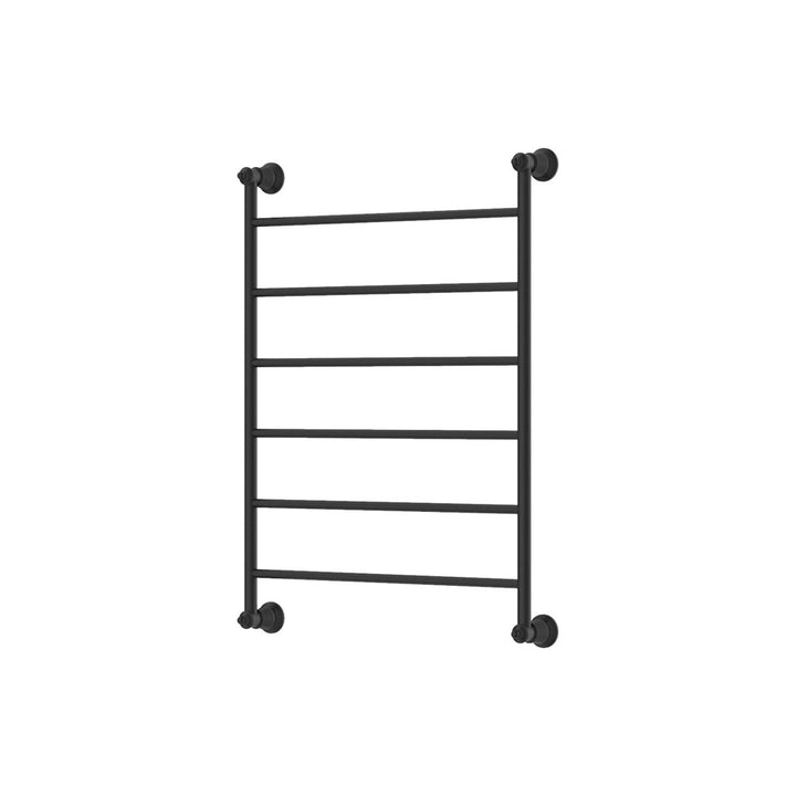 Lillian Heated Towel Rail, 600 x 800mm - Matte Black