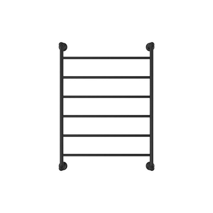 Lillian Heated Towel Rail, 600 x 800mm - Matte Black