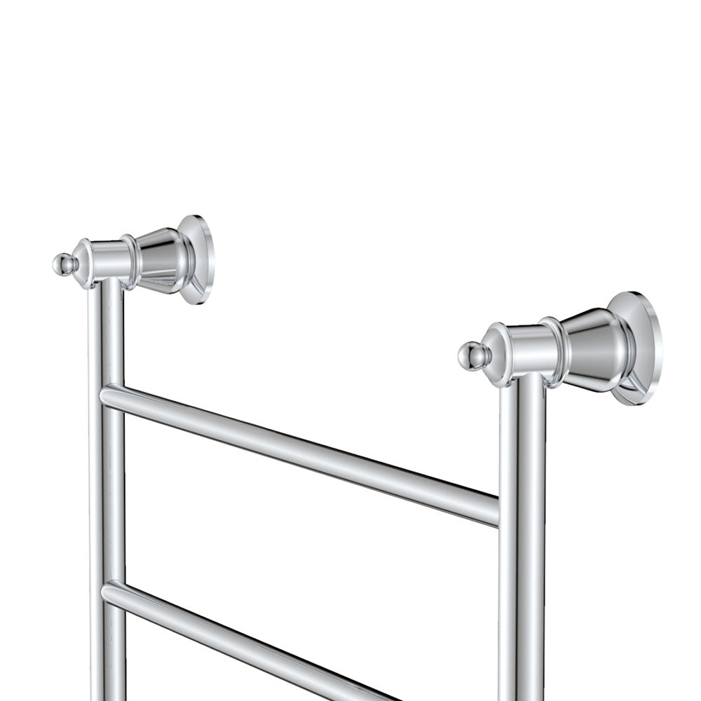 Lillian Heated Towel Rail, 600 x 800mm - Chrome