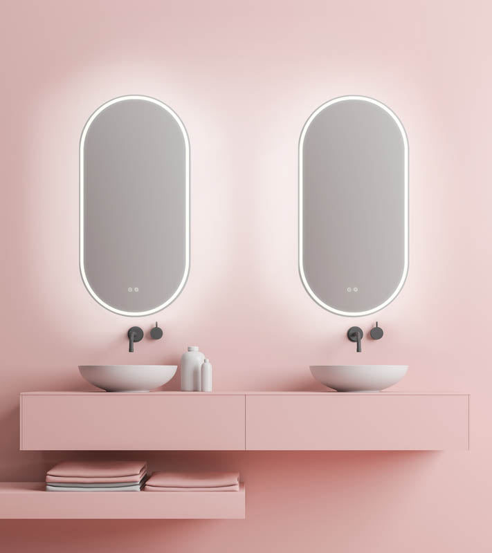 Gatsby LED Mirror Frameless lifestyle view 3