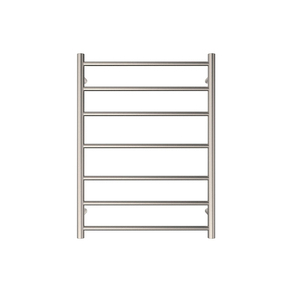 Isabella Heated Towel Rail, 600 x 800mm - Brushed Nickel
