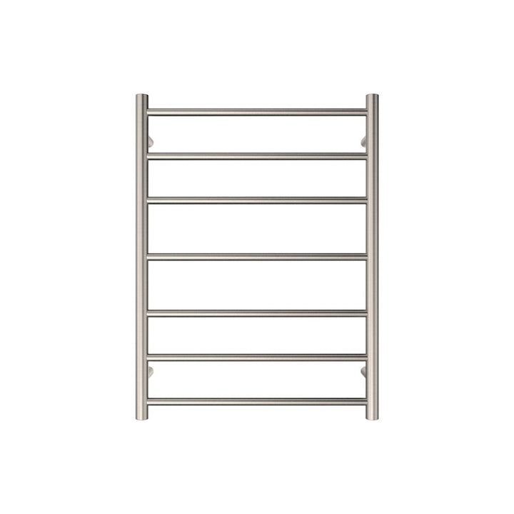 Isabella Heated Towel Rail, 600 x 800mm - Brushed Nickel
