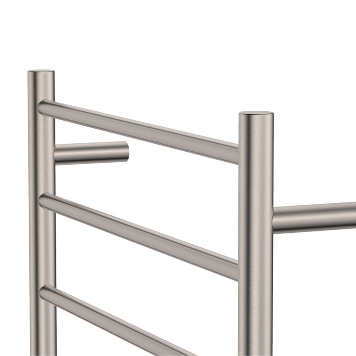 Isabella Heated Towel Rail, 600 x 800mm - Brushed Nickel