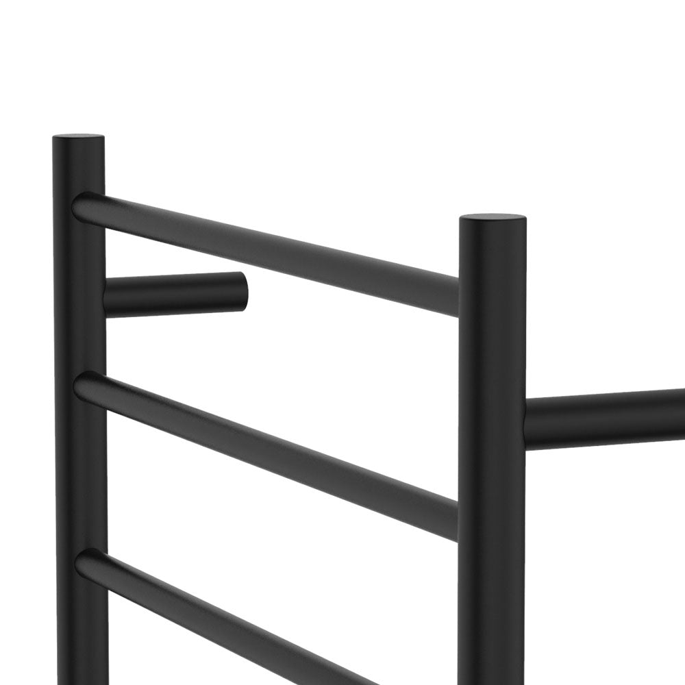 Isabella Heated Towel Rail, 600 x 800mm - Matte Black