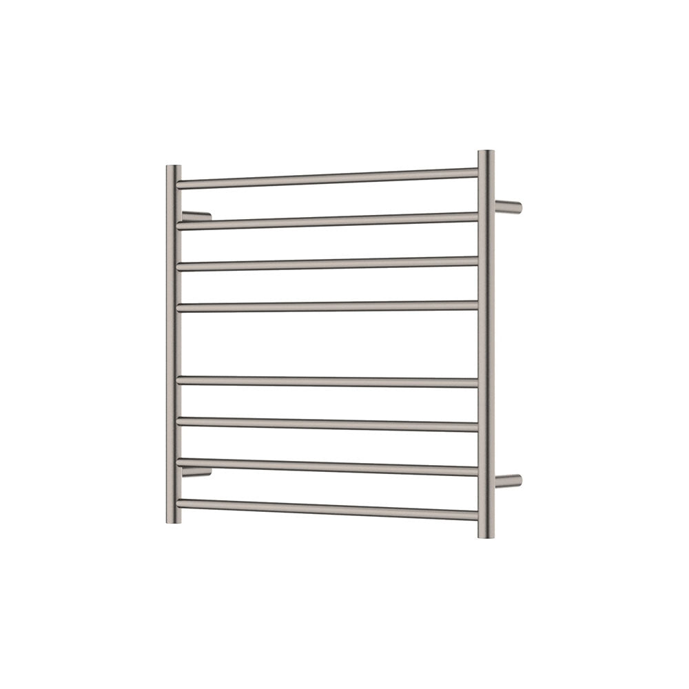 Isabella Heated Towel Rail, 750 x 700mm - Brushed Nickel