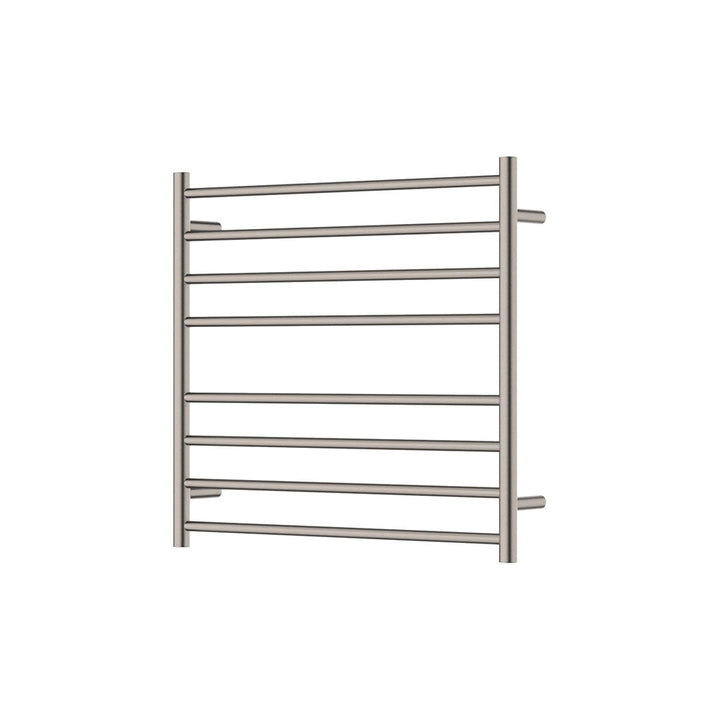 Isabella Heated Towel Rail, 750 x 700mm - Brushed Nickel