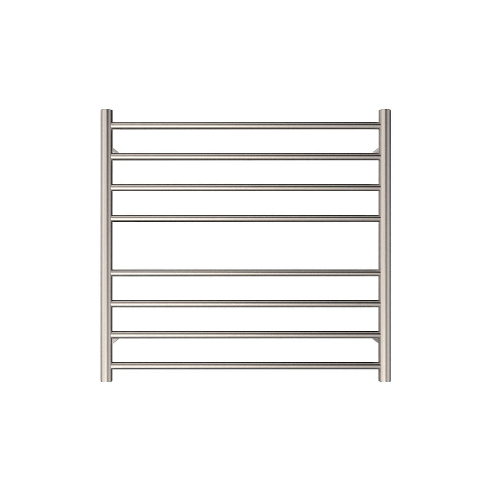 Isabella Heated Towel Rail, 750 x 700mm - Brushed Nickel
