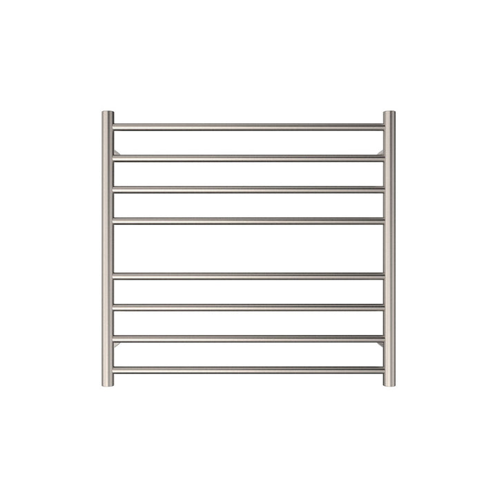 Isabella Heated Towel Rail, 750 x 700mm - Brushed Nickel