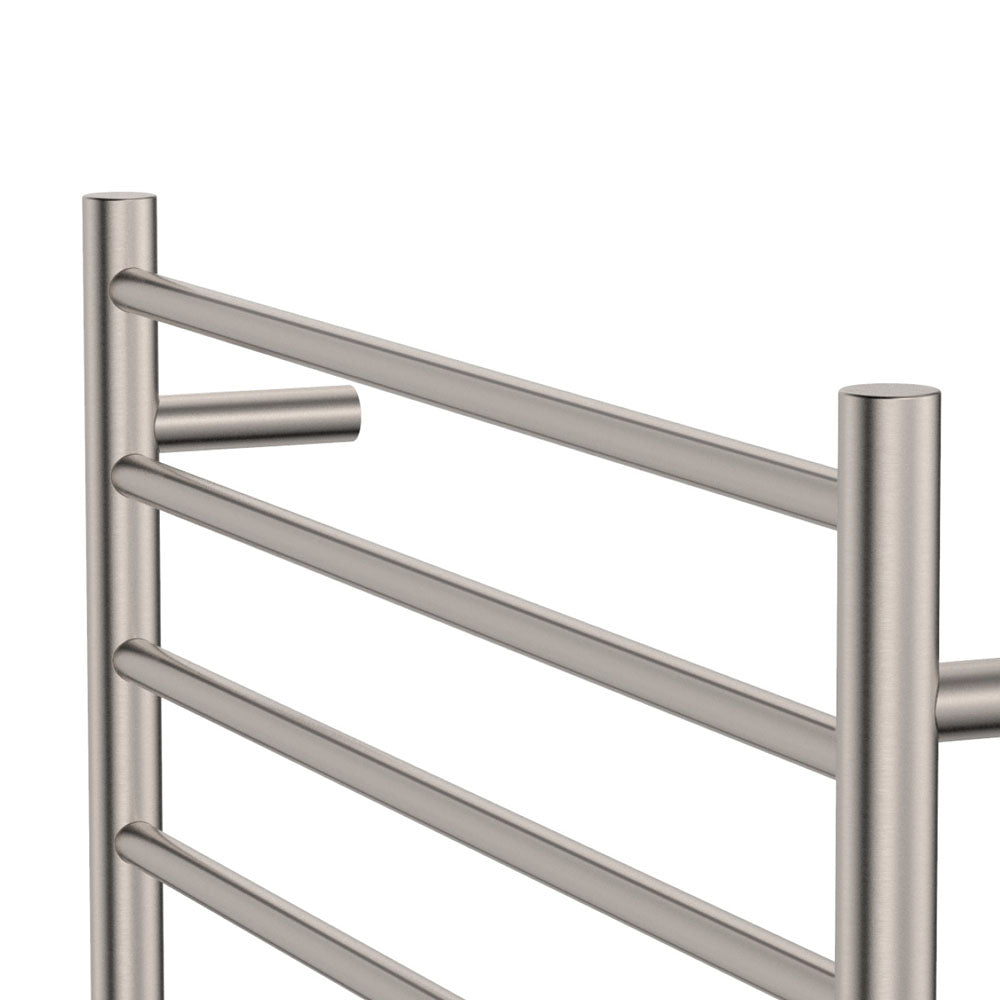 Isabella Heated Towel Rail, 750 x 700mm - Brushed Nickel