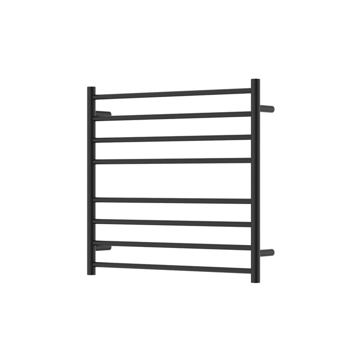Isabella Heated Towel Rail, 750 x 700mm - Matte Black