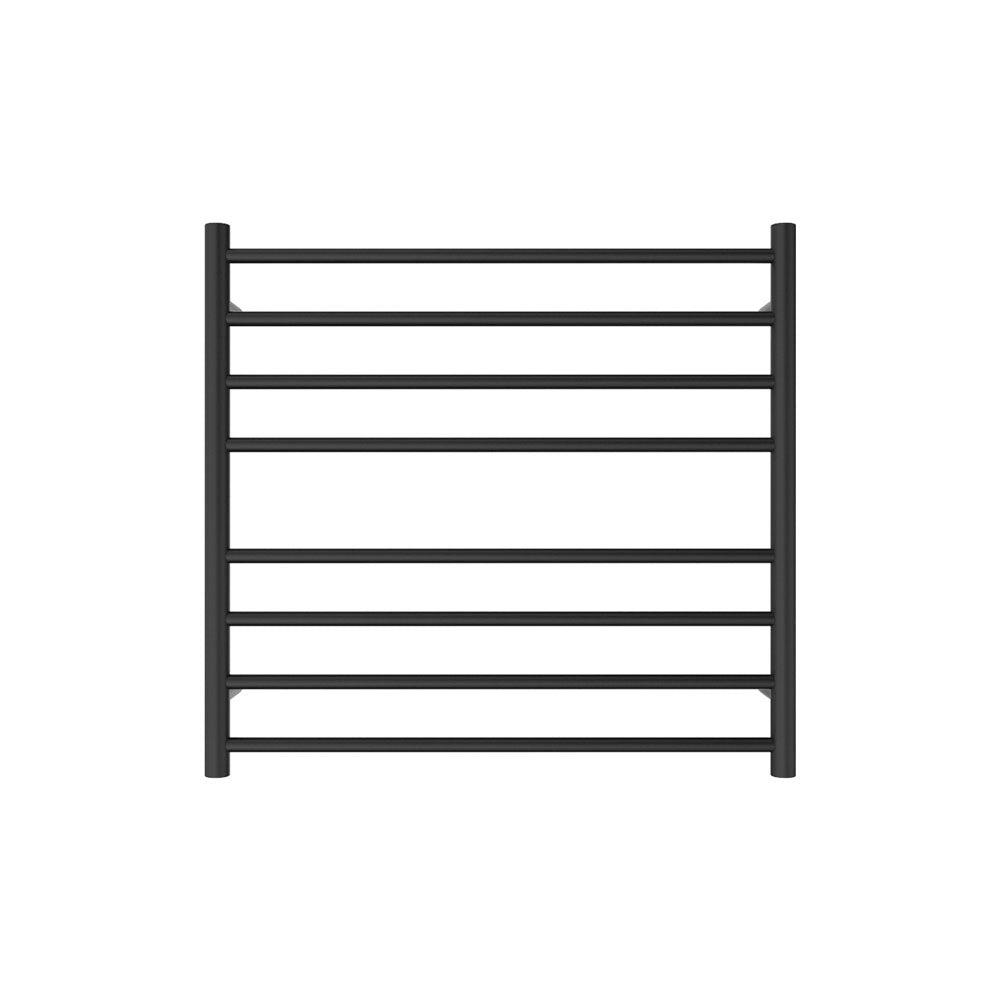 Isabella Heated Towel Rail, 750 x 700mm - Matte Black