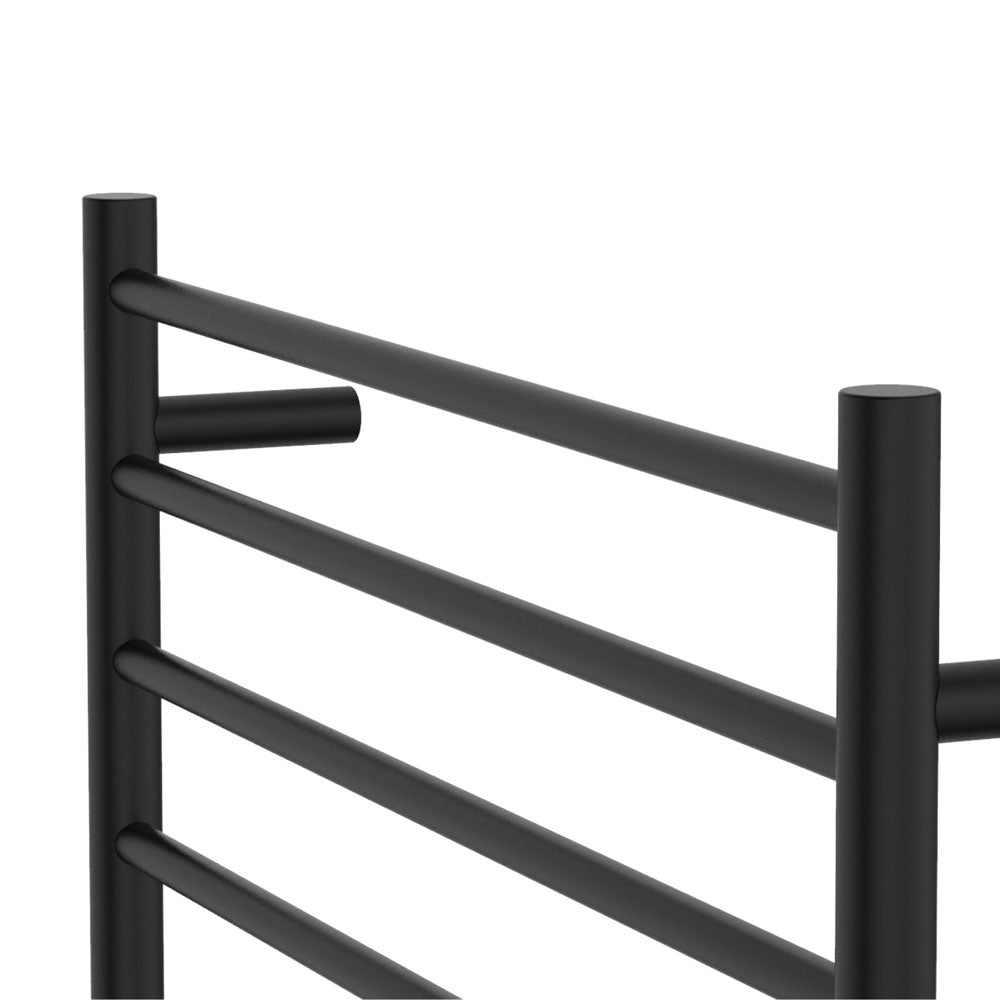 Isabella Heated Towel Rail, 750 x 700mm - Matte Black