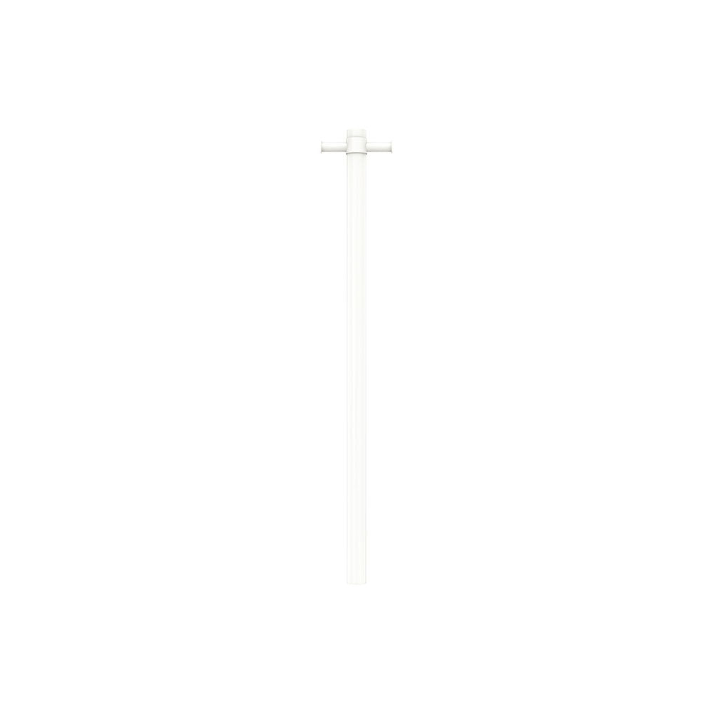 Isabella Vertical Heated Towel Rail, 100 x 900mm - Matte White