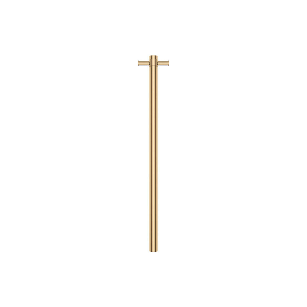 Isabella Vertical Heated Towel Rail, 100 x 900mm - Urban Brass