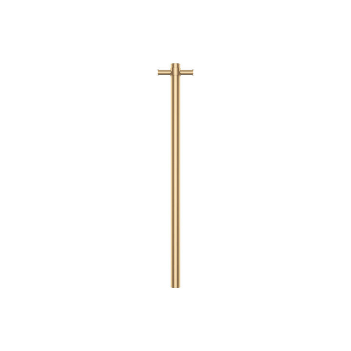 Isabella Vertical Heated Towel Rail, 100 x 900mm - Urban Brass