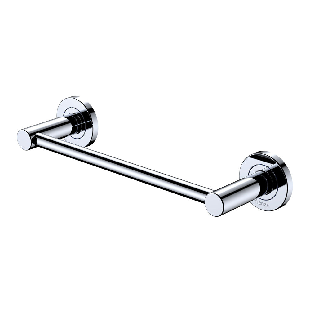 Kaya Single Towel Rail, 300mm - Chrome