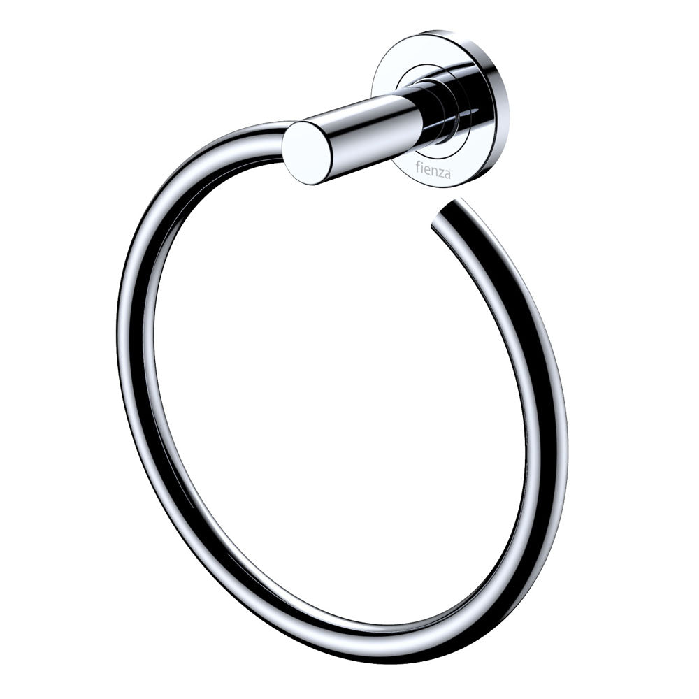 Kaya Hand Towel Ring - Chrome