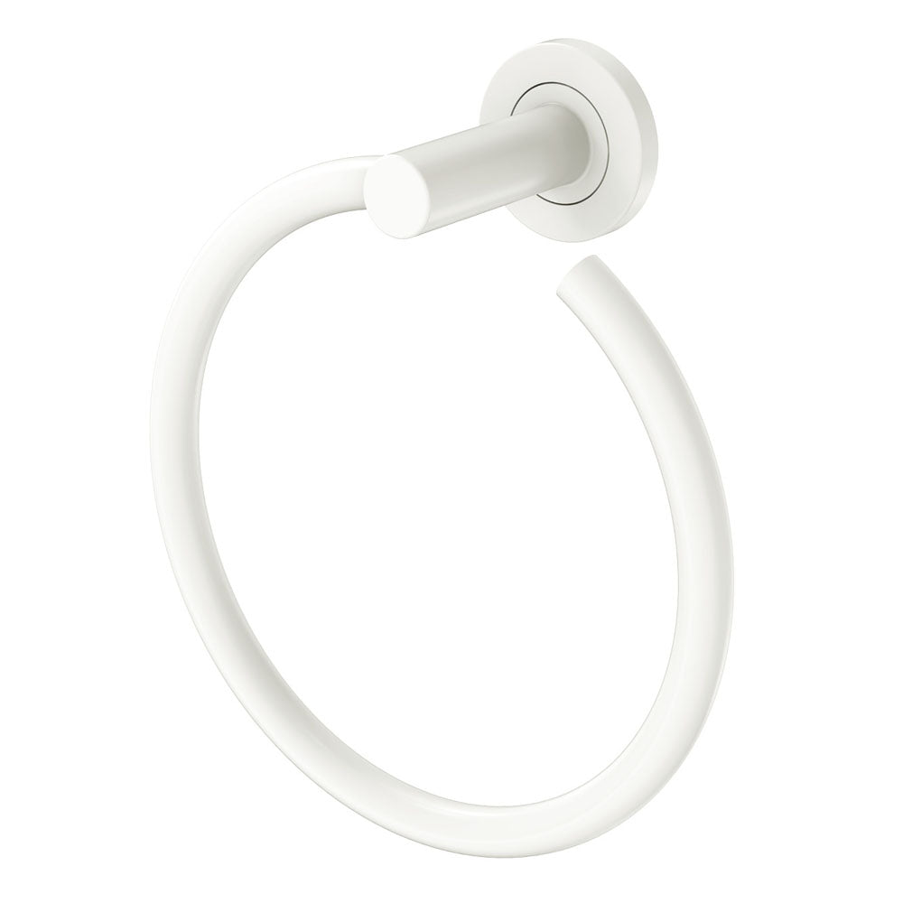 Kaya Hand Towel Ring - Matte White