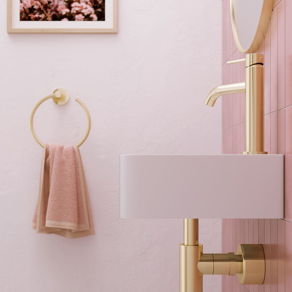 Kaya Hand Towel Ring - Urban Brass