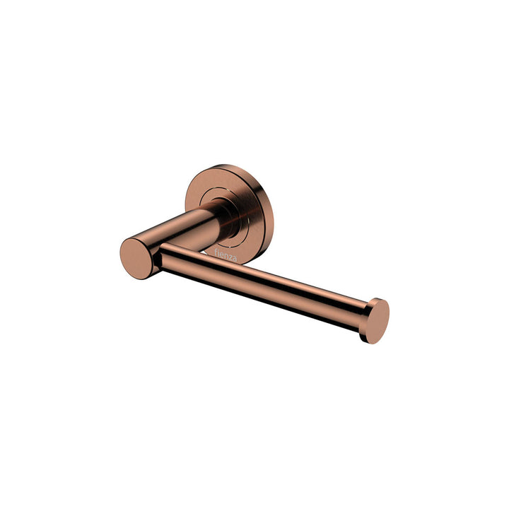 Kaya Toilet Roll Holder - Brushed Copper