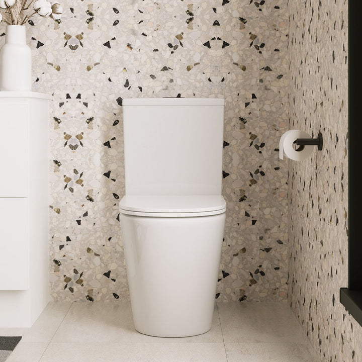 Kaya Toilet Roll Holder - Matte Black