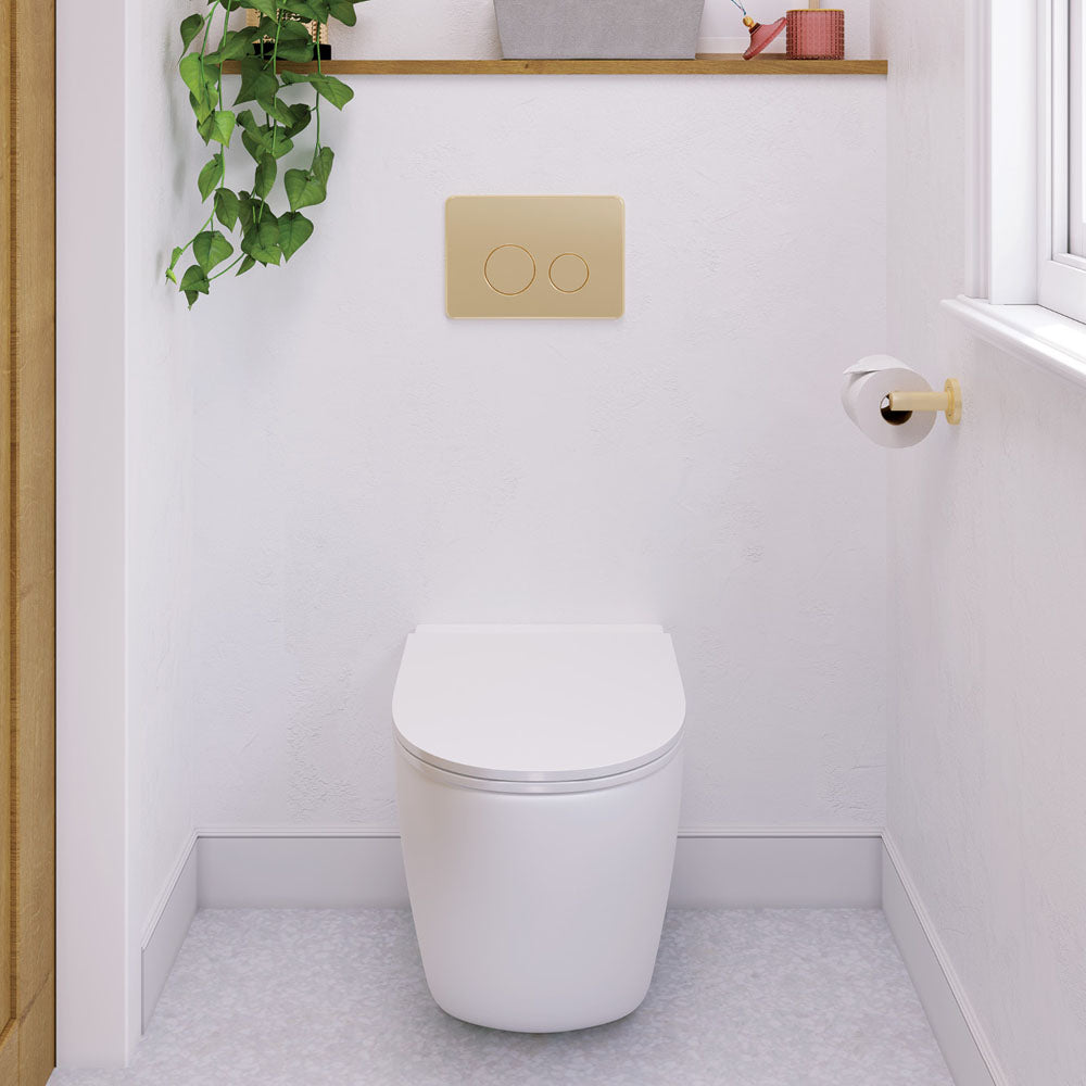 Kaya Toilet Roll Holder - Urban Brass