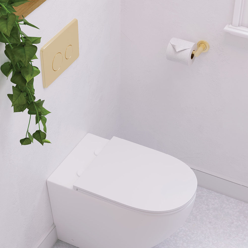 Kaya Toilet Roll Holder - Urban Brass