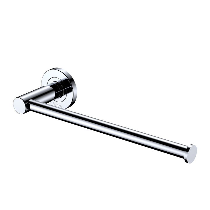 Kaya Hand Towel Rail / Toilet Roll Holder - Chrome