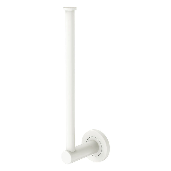 Kaya Hand Towel Rail / Toilet Roll Holder - Matte White