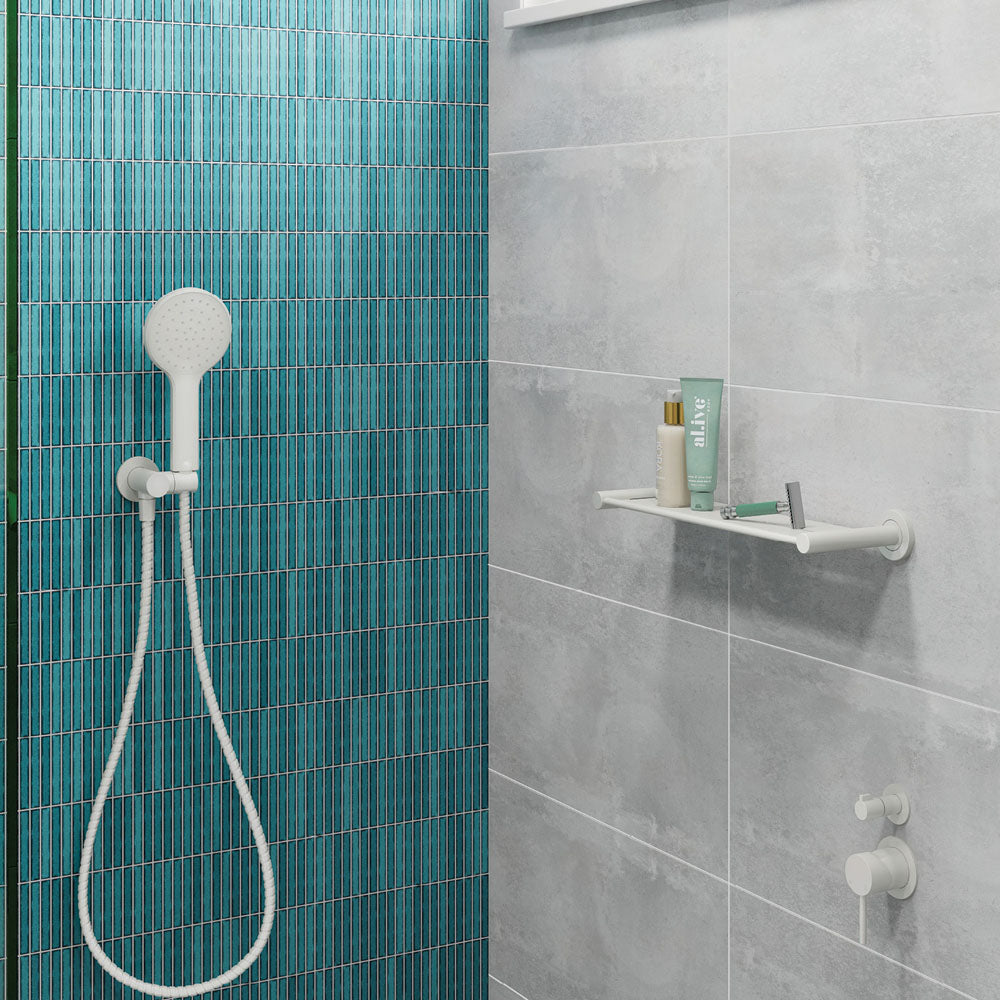 Kaya Shower Shelf - Matte White