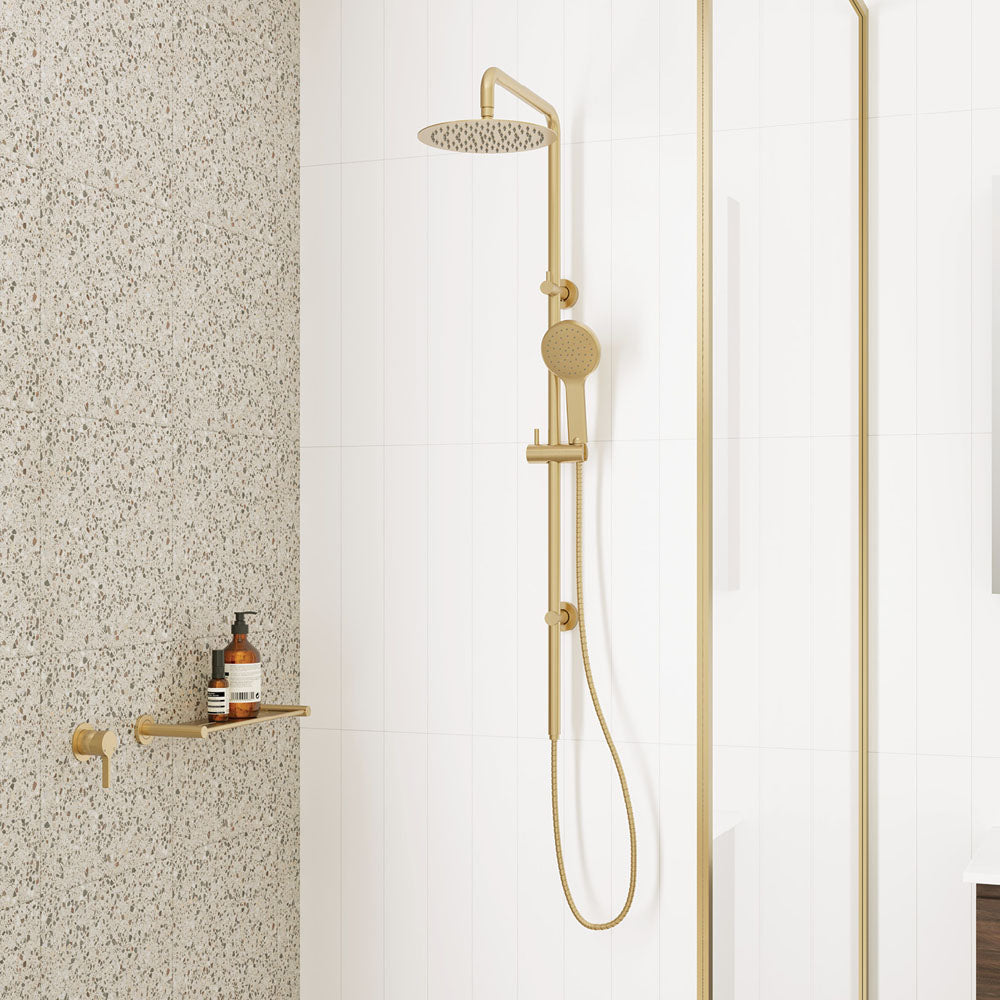 Kaya Shower Shelf - Urban Brass