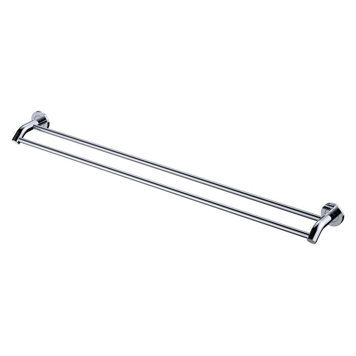 Kaya Double Towel Rail, 900mm - Chrome