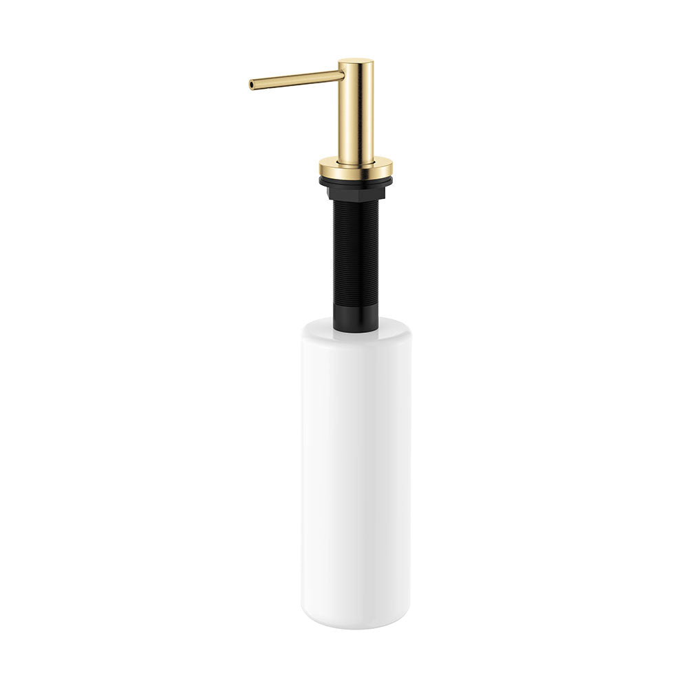 Kaya Bench Mounted Soap Dispenser - Urban Brass