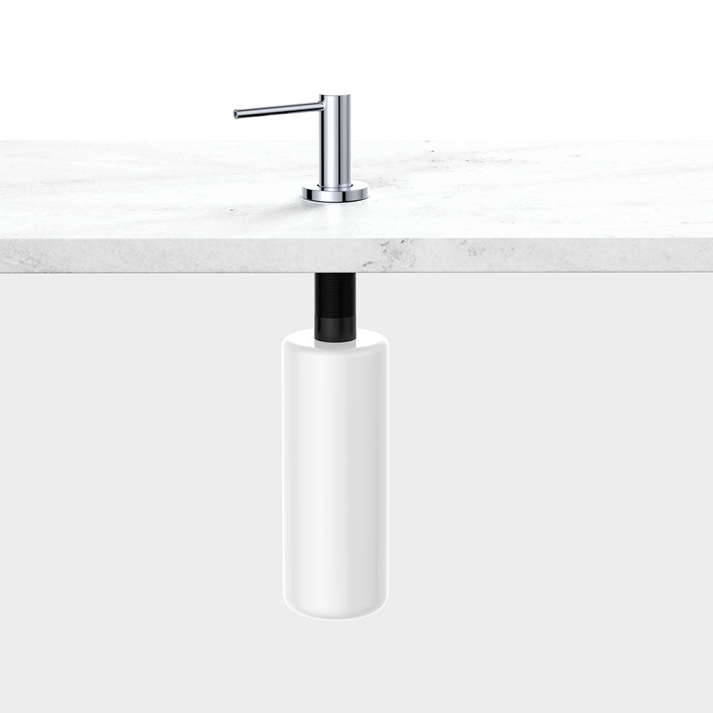Kaya Bench Mounted Soap Dispenser - Chrome