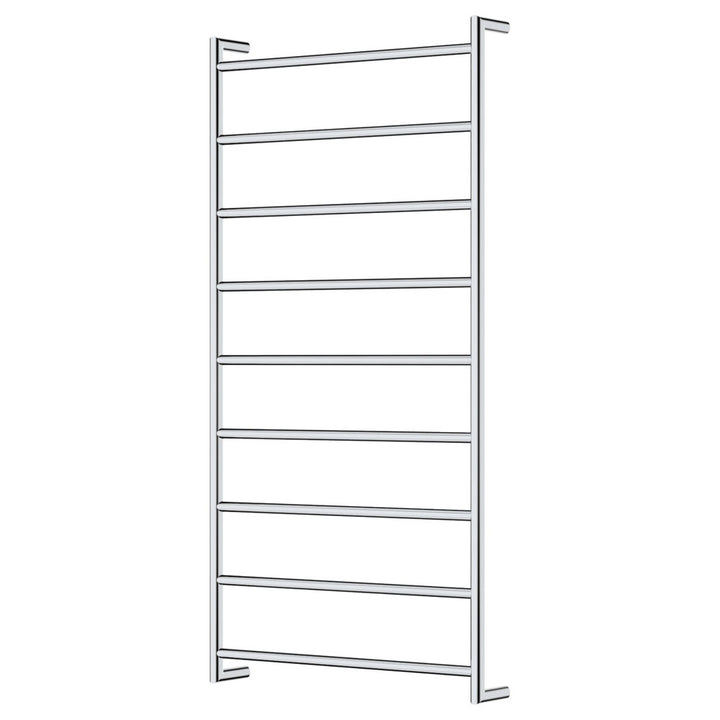 Kaya Heated Towel Rail, 600 x 1200mm - Chrome