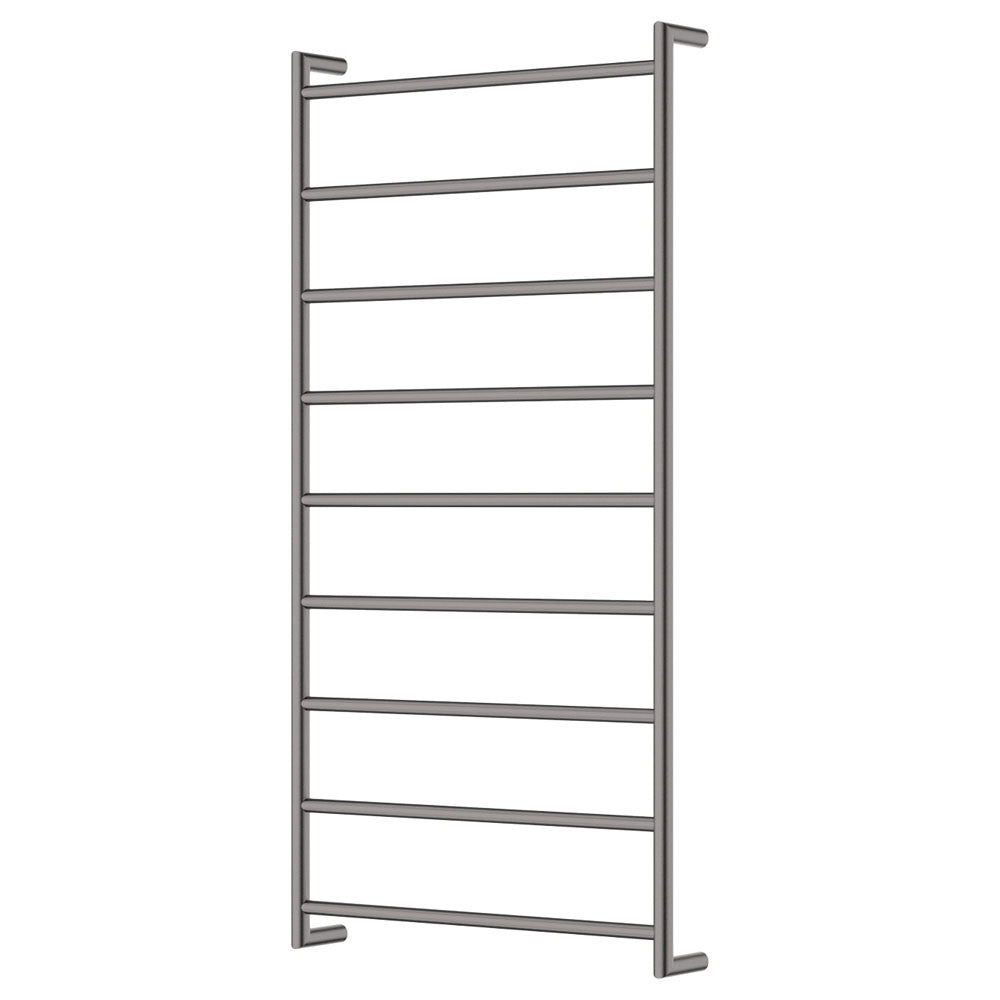 Kaya Heated Towel Rail, 600 x 1200mm - Gun Metal