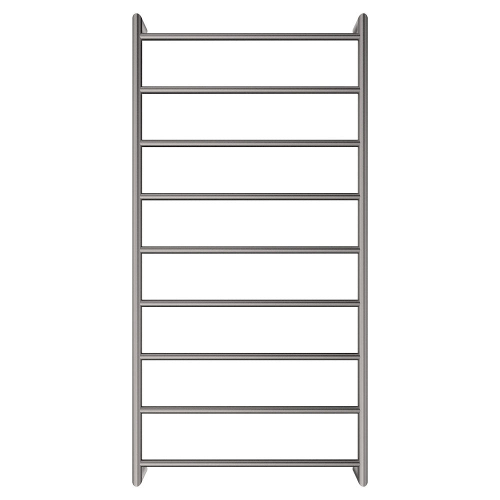 Kaya Heated Towel Rail, 600 x 1200mm - Gun Metal