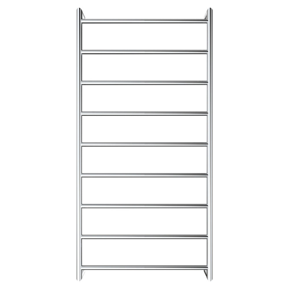 Kaya Heated Towel Rail, 600 x 1200mm - Chrome
