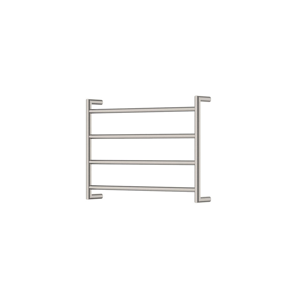 Kaya Heated Towel Rail, 600 x 450mm - Brushed Nickel