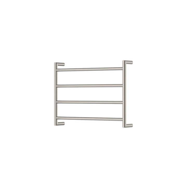 Kaya Heated Towel Rail, 600 x 450mm - Brushed Nickel
