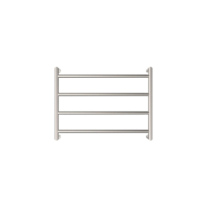 Kaya Heated Towel Rail, 600 x 450mm - Brushed Nickel