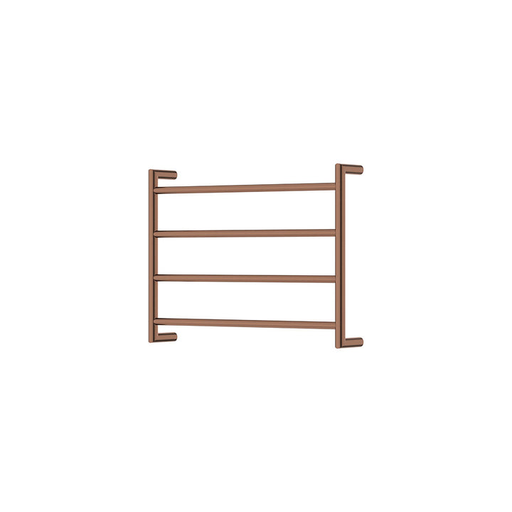 Kaya Heated Towel Rail, 600 x 450mm - Brushed Copper